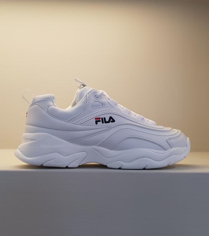 fila ray low wmn white